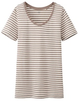 Thumbnail for your product : Uniqlo WOMEN Modal Linen Blended Crew Neck T-Shirt