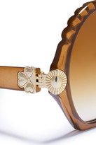 Thumbnail for your product : Chloé Round-frame Acetate Sunglasses