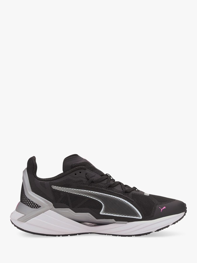 Puma UltraRide Women's Running Shoes, Black/Metallic Silver