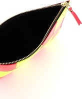 Thumbnail for your product : Comme des Garcons Fluo Squares Leather Pouch