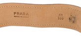 Thumbnail for your product : Prada Grain Leather Belt