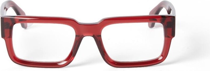 Palm Angels Square Frame Glasses