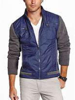 Thumbnail for your product : GUESS Jaylen Fleece and Nylon Jacket