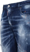 Thumbnail for your product : DSQUARED2 17cm Tidy Biker Cotton Denim Jeans