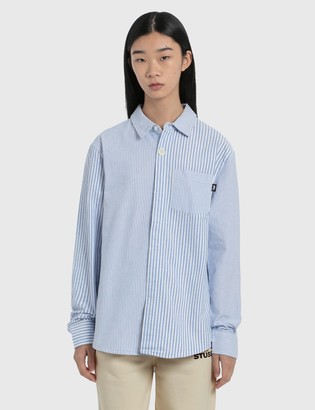 Stussy Big Button Oxford Long Sleeve Shirt - ShopStyle Clothes and Shoes