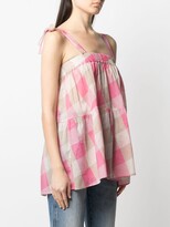 Thumbnail for your product : Semi-Couture Check-Print Tunic Top