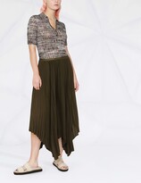 Thumbnail for your product : Polo Ralph Lauren Handkerchief-Hem Pleated Skirt