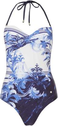 Ted Baker Persian bandeau swimsuit