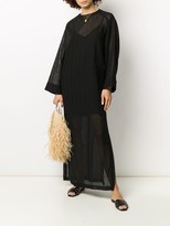 Thumbnail for your product : Saint Laurent Side Slits Maxi Dress