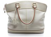 Thumbnail for your product : Louis Vuitton Pre-Owned Ivory Suhali Lockit GM Tote Bag