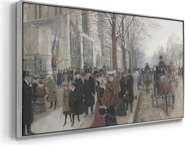 Lark Manor Landscape Series-DCXLVIII- Framed Gallery Wrapped Canvas -Ready to Hang