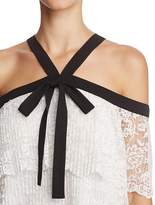 Thumbnail for your product : Lucy Paris Beatrice Cold-Shoulder Lace Top - 100% Exclusive