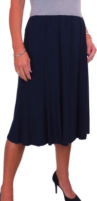 Knee Length Flared Skirt | ShopStyle UK
