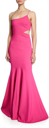LIKELY Josephine One-Shoulder Mermaid Gown