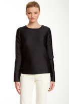 Thumbnail for your product : Bill Blass Zip Shoulder Structured Blouse