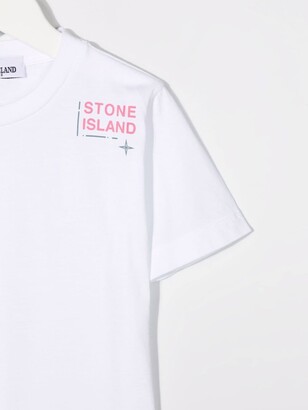 Stone Island Junior logo-print T-shirt