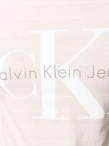 Thumbnail for your product : Calvin Klein Jeans striped logo T-shirt
