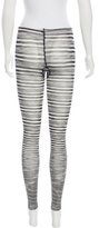 Thumbnail for your product : M Missoni Striped Knit Leggings