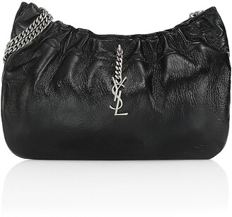 Saint Laurent Pacpac Leather Hobo Bag - ShopStyle