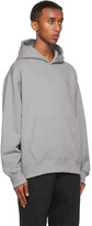 Thumbnail for your product : adidas Grey Adicolor Trefoil Hoodie