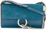Chloé - blue Faye Chain Wallet bag