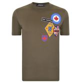 Thumbnail for your product : DSQUARED2 Patch Detail T Shirt