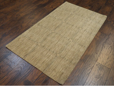 Isabelline Bahira One-of-a-Kind 3' x 5' Area Rug in Yellow/Gray