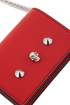 Alexander McQueen Card holder with chain