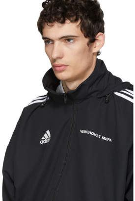 Gosha Rubchinskiy Black adidas Originals Edition Hooded Jacket