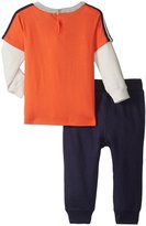 Thumbnail for your product : Splendid Two Fer Top With Pant Set (Baby) - Orange - 3-6 Months