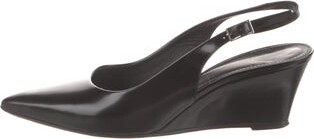 Theory Patent Leather Slingback Pumps