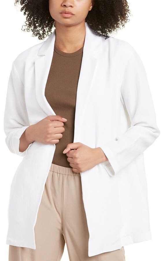 eileen fisher notch collar jacket