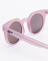 Thumbnail for your product : Quay Frankie Round Sunglasses