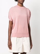 Thumbnail for your product : Odeeh fine-knit T-shirt