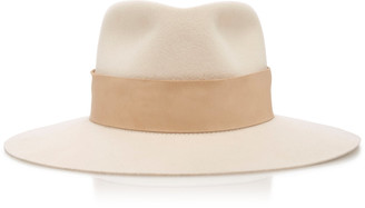 Janessa Leone Carter Wool Fedora Hat