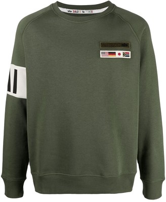 alpha industries men's sweatshirt