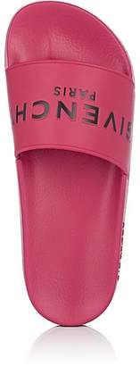 Givenchy Women's Logo Rubber Slide Sandals - Md. Pink