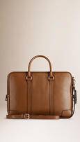 Thumbnail for your product : Burberry Leather Crossbody Briefcase
