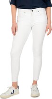 Thumbnail for your product : KUT from the Kloth Donna Fab Ab High Waist Raw Hem Ankle Skinny Jeans