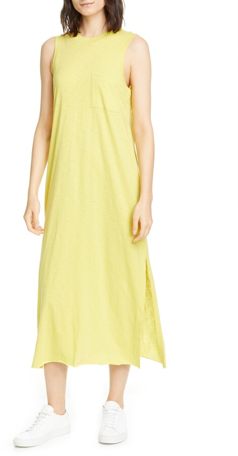 midi t shirt dress with pockets