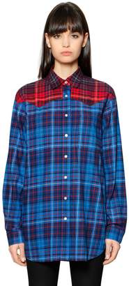 Tommy Hilfiger Plaid Cotton Flannel Shirt Gigi Hadid