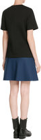 Thumbnail for your product : Jil Sander Navy Flared Wool Skirt