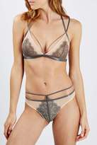 Thumbnail for your product : Strappy lace triangle bra