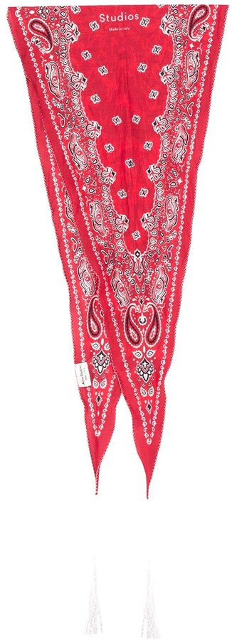 acne bandana scarf