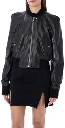 Rick Owens Women's Leather & Faux Leather Jackets | Shop the world’s ...