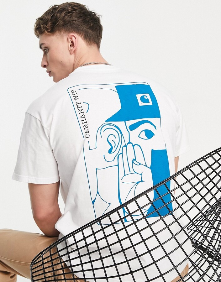 carhartt back print t shirt