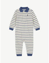 Thumbnail for your product : Ralph Lauren Striped cotton bodysuit 3-24 months