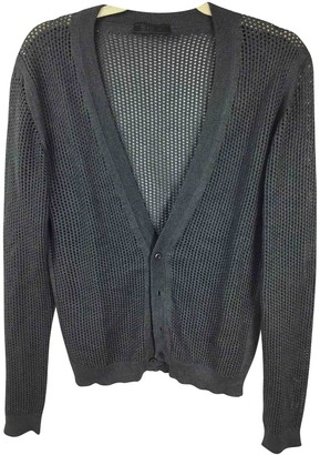 Prada Grey Silk Knitwear & Sweatshirts