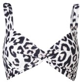 Thumbnail for your product : M&Co Beachcomber knot front bikini top