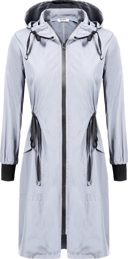 knee length waterproof jacket